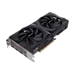 PNY GeForce RTX 4070 12GB - VERTO Dual Fan Edition - carte graphique - GeForce RTX 4070 - 12 Go GDD... (VCG407012DFXPB1)_2